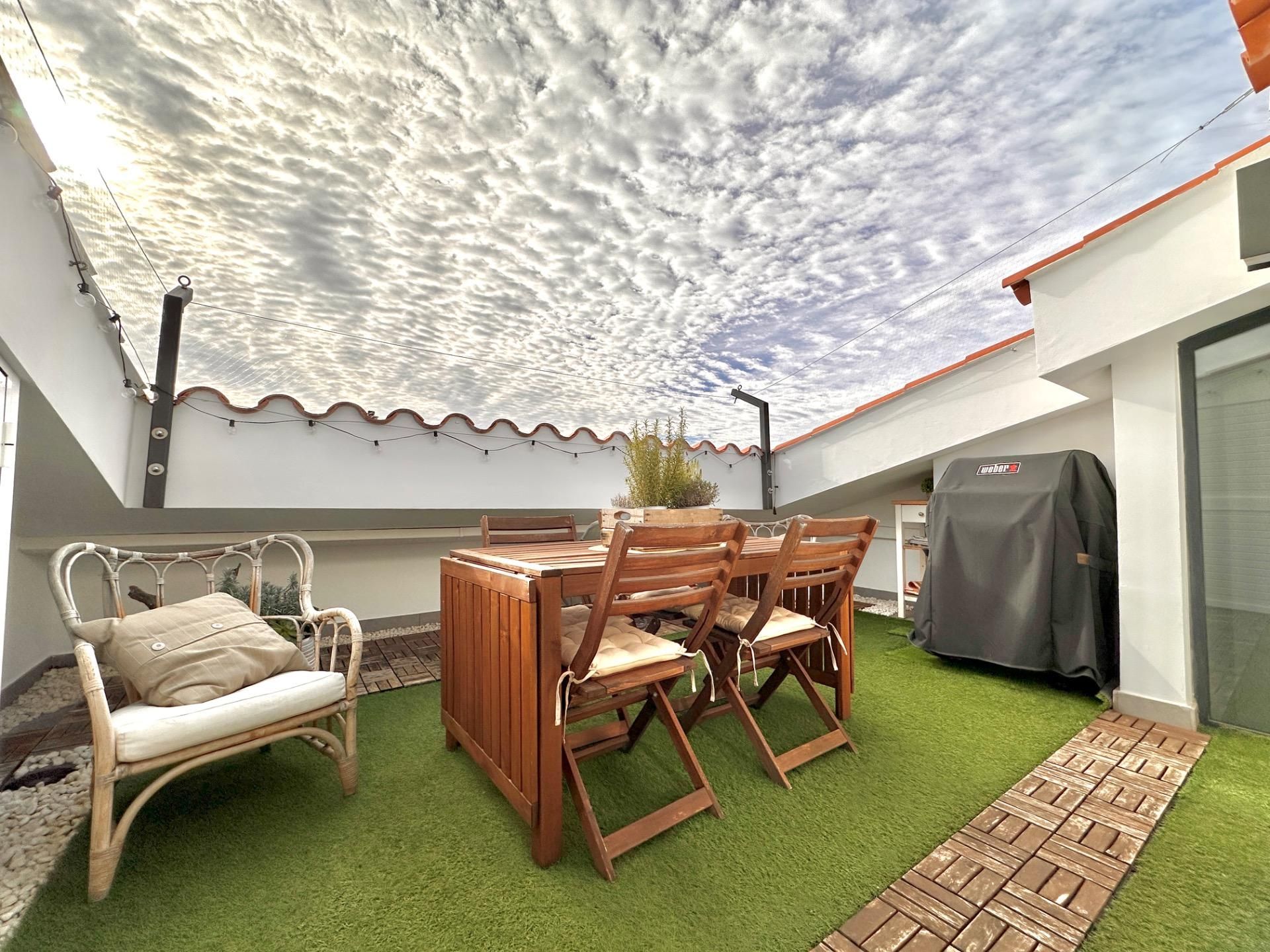 Terrasse von Dachboden zum Verkauf in Palamós mit Terrasse, Abstellraum und Balkon