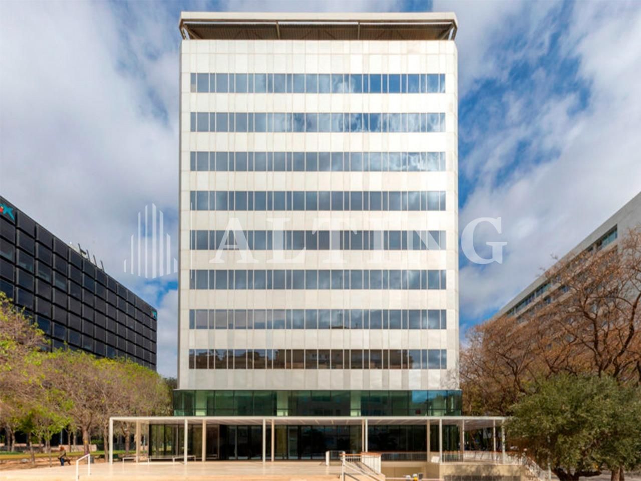Vista exterior de Oficina de lloguer en  Barcelona Capital amb Aire condicionat, Calefacció i Terrassa
