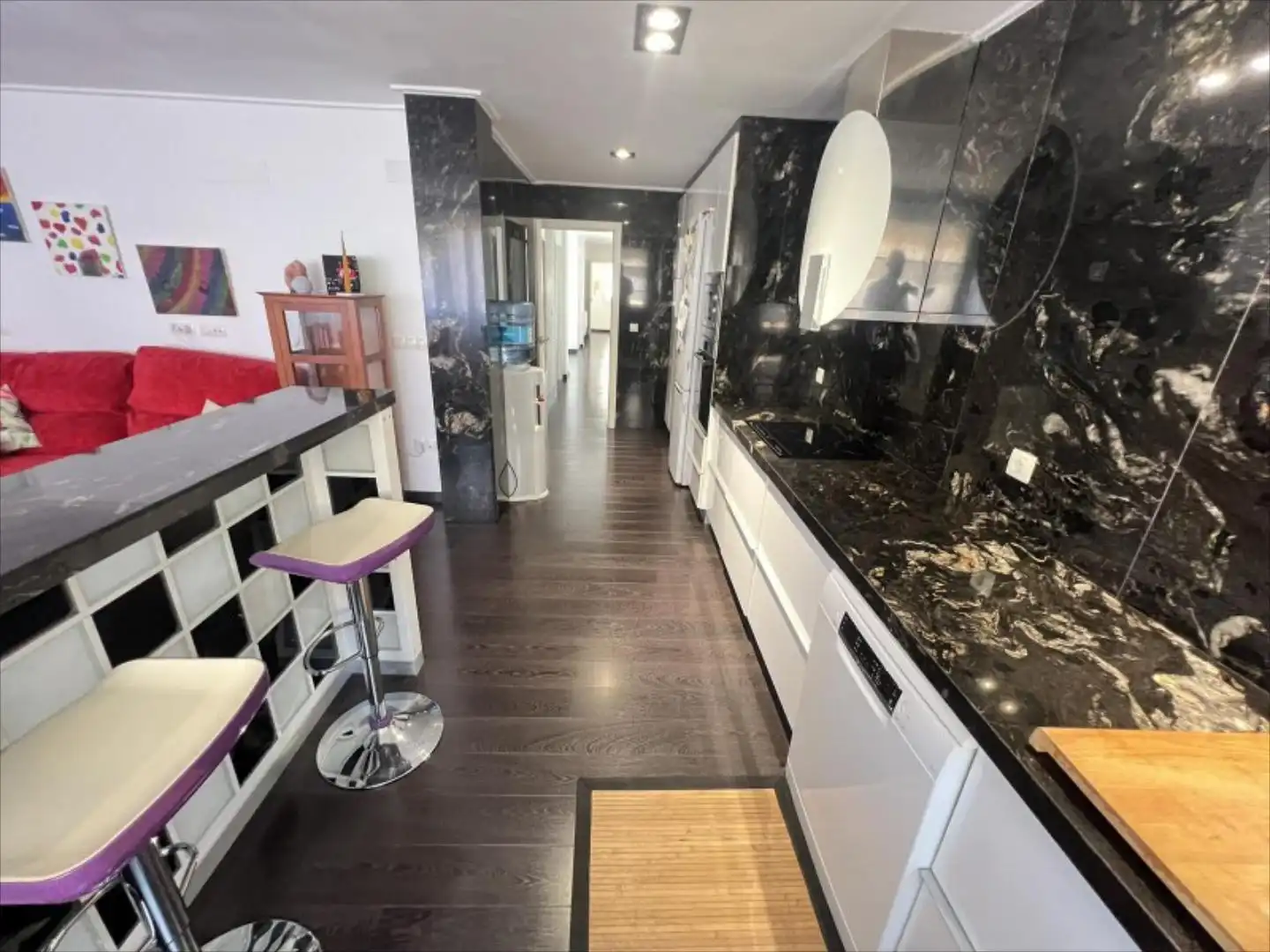 Cocina de Ático en venta en Guadassuar con Terraza y Trastero