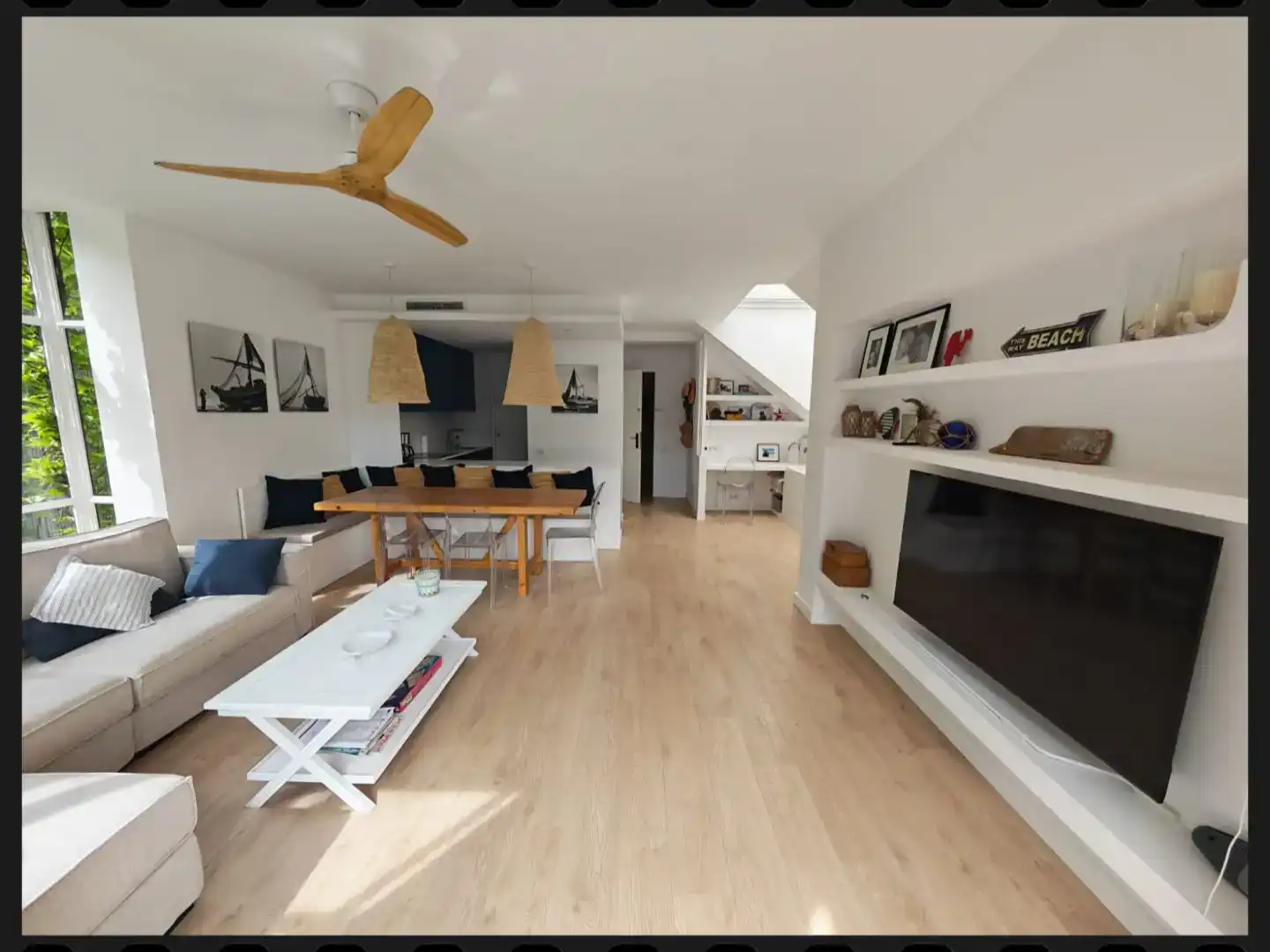 Sala d'estar de Pis en venda en Palafrugell amb Aire condicionat i Piscina