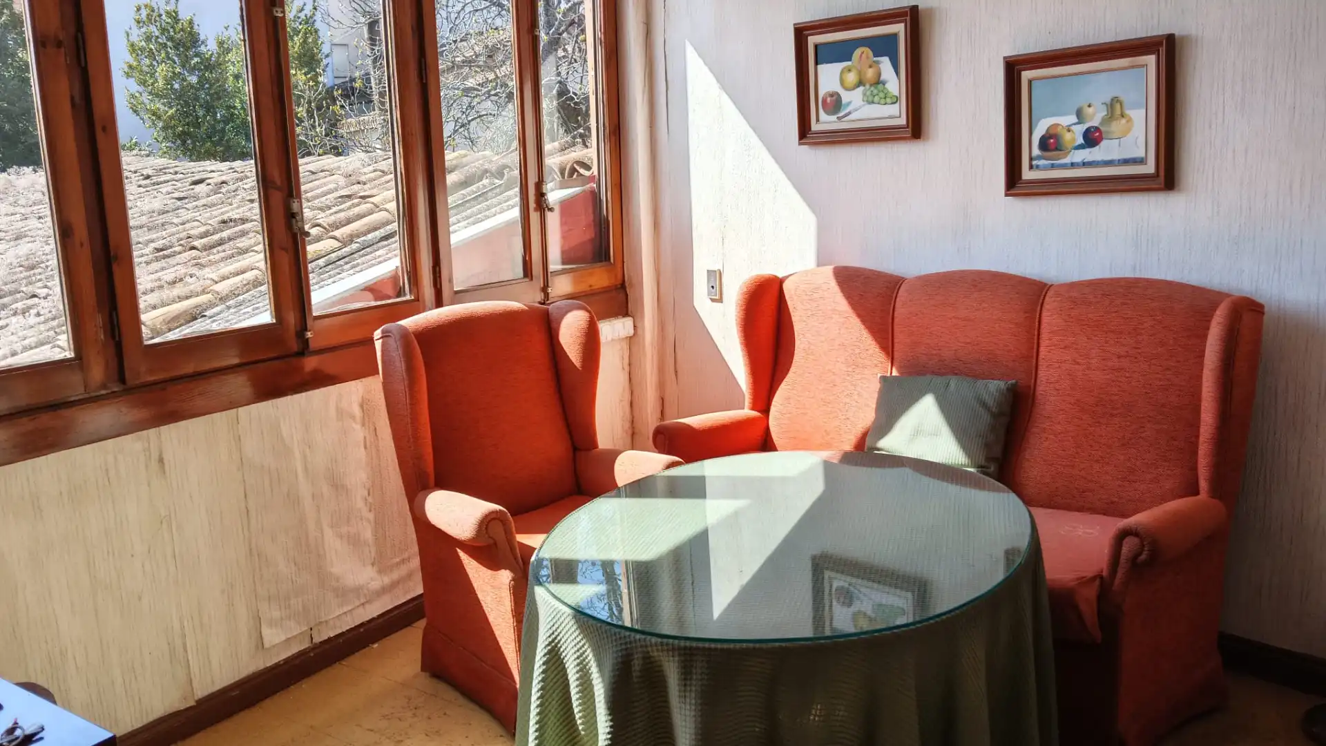 Sala de estar de Casa o chalet en venta en Fuenmayor con Calefacción, Jardín privado y Terraza