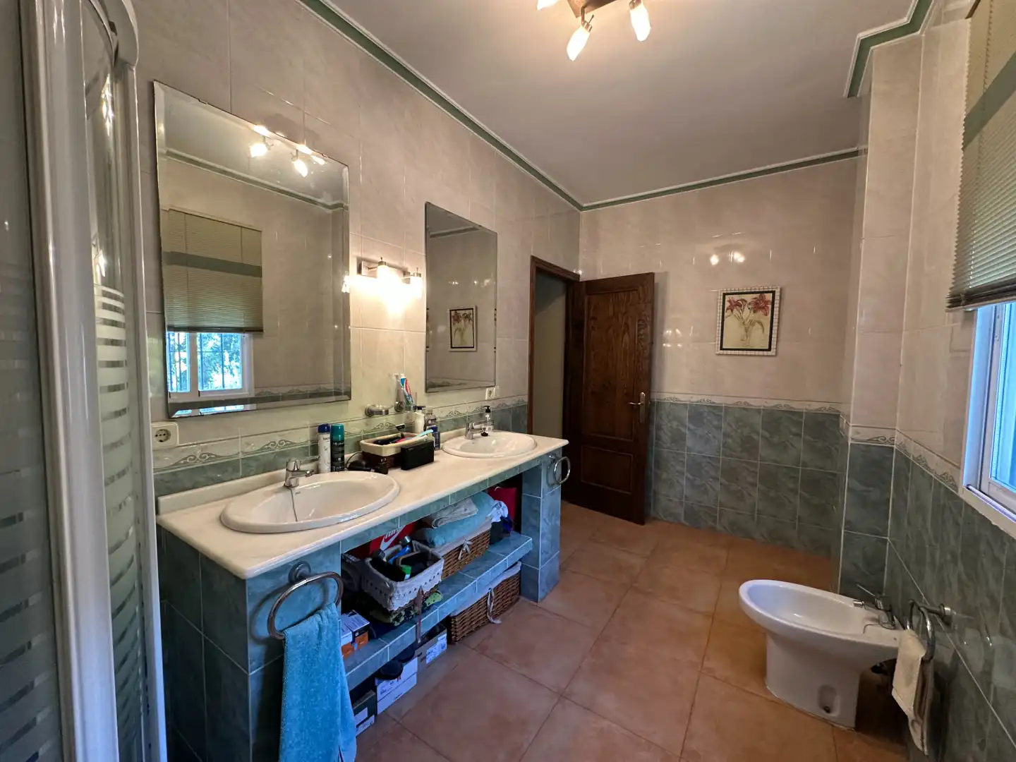 Bany de Casa o xalet en venda en Úbeda amb Aire condicionat, Jardí privat i Terrassa