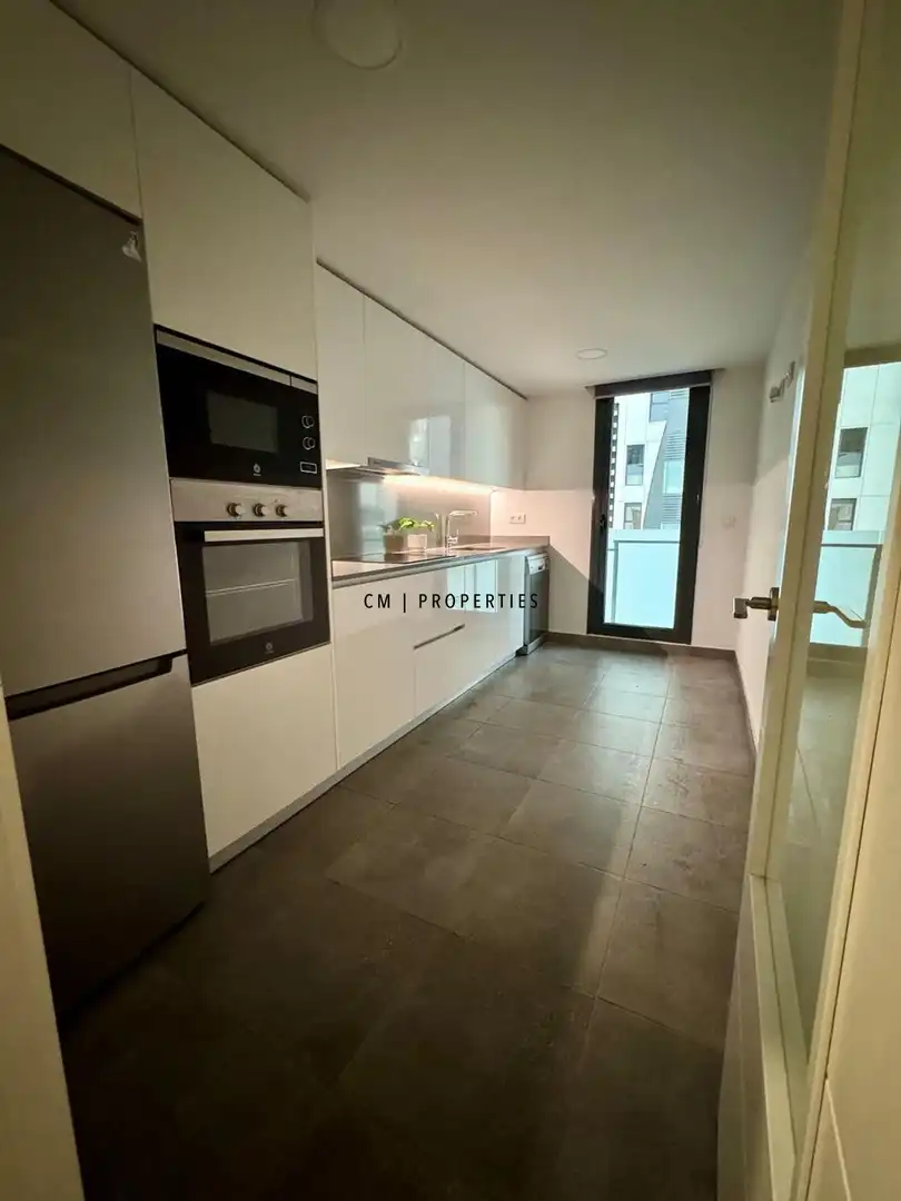 Cocina de Piso de alquiler en Valencia con Aire acondicionado, Calefacción y Parquet