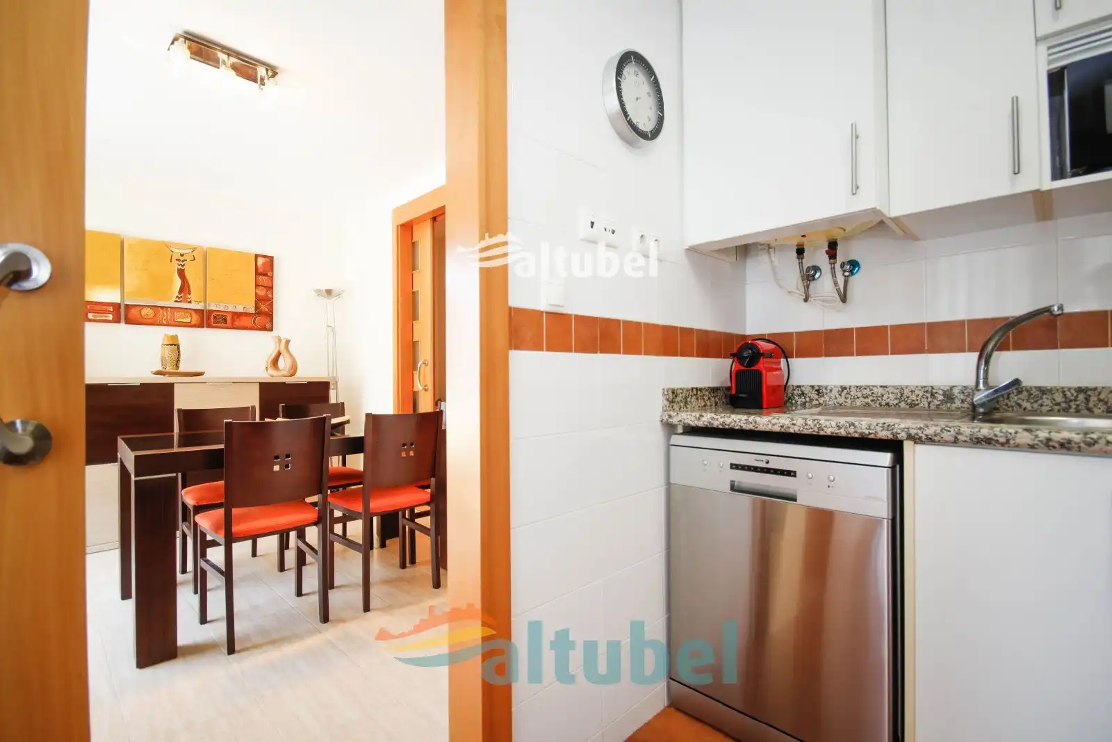 Kitchen of Apartments for sale in Peñíscola / Peníscola  with Air Conditioner, Swimming Pool and Community pool