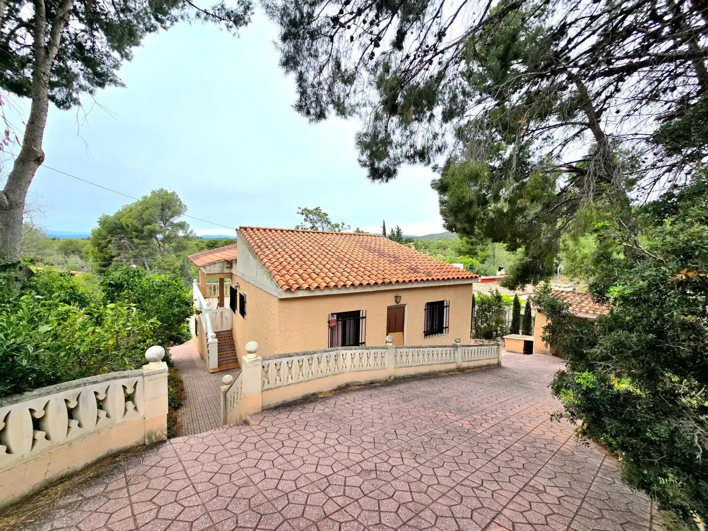 Vista exterior de Casa o chalet en venta en Olocau con Aire acondicionado, Calefacción y Jardín privado