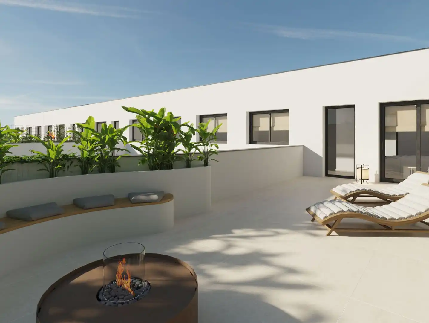 Terraza de Casa adosada en venta en Almoradí con Jardín privado, Terraza y Piscina