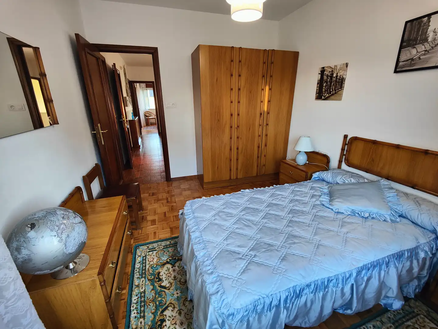 Dormitori de Casa o xalet en venda en Rianxo amb Calefacció, Jardí privat i Moblat