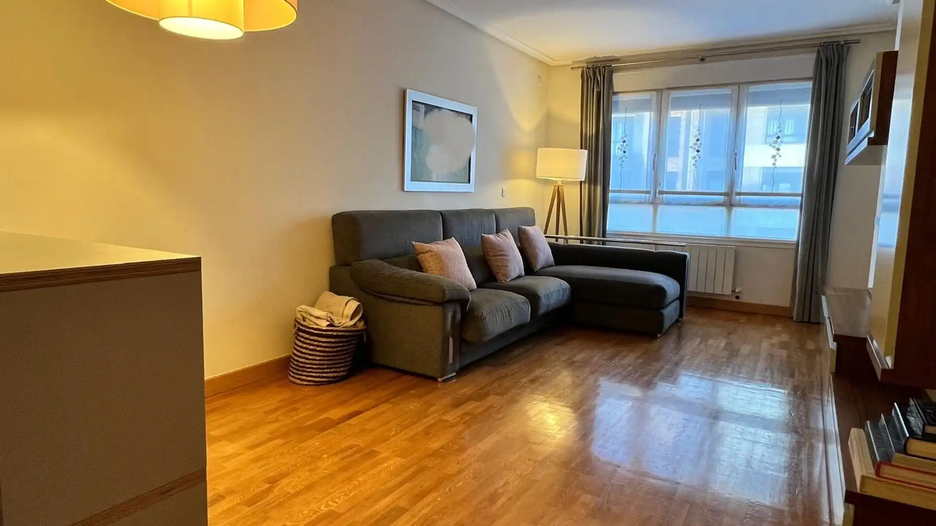 Sala de estar de Piso en venta en Andoain con Calefacción, Parquet y Trastero