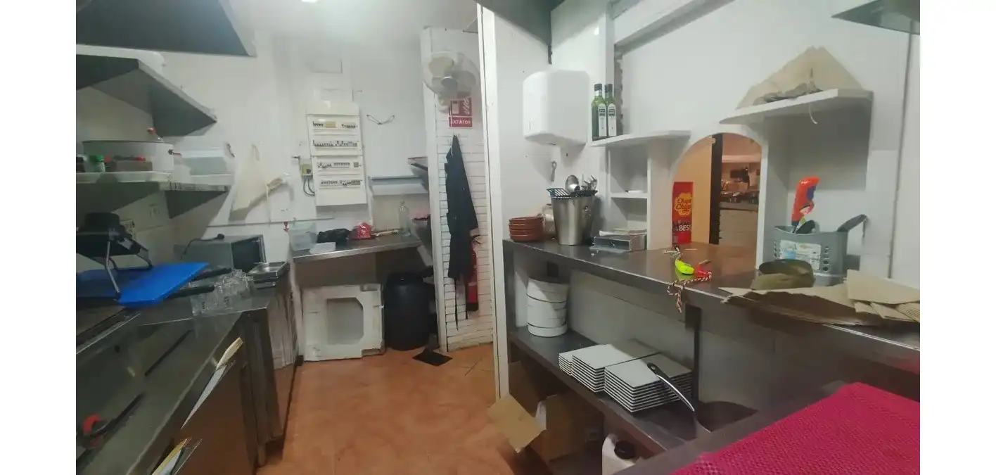 Kitchen of Commercial properties for sale in Lloret de Mar  with Air Conditioner, Heating and Furnished