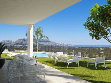 Casa con giardino in vendita a Balcón de Ponoig - Polop Paradis - Polop Hills