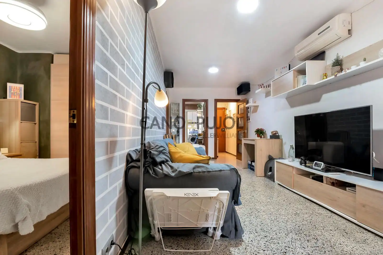Sala d'estar de Pis en venda en Mollet del Vallès amb Aire condicionat, Calefacció i Terrassa