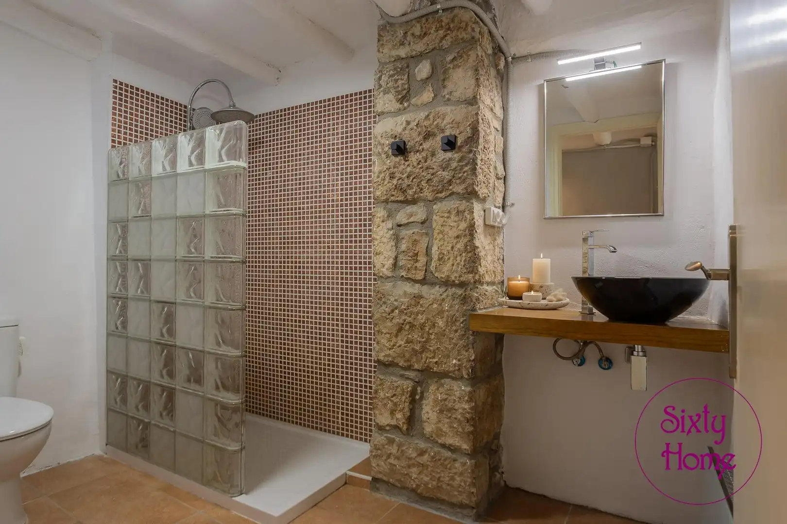 Baño de Casa o chalet en venta en Velilla de Cinca con Terraza, Trastero y Balcón
