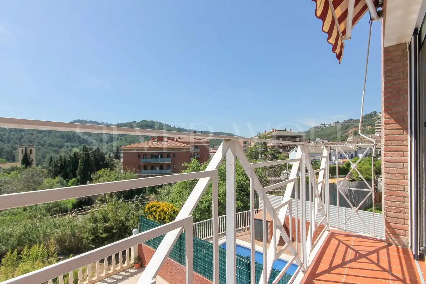 Terrassa de Casa adosada en venda en La Palma de Cervelló amb Aire condicionat, Calefacció i Jardí privat