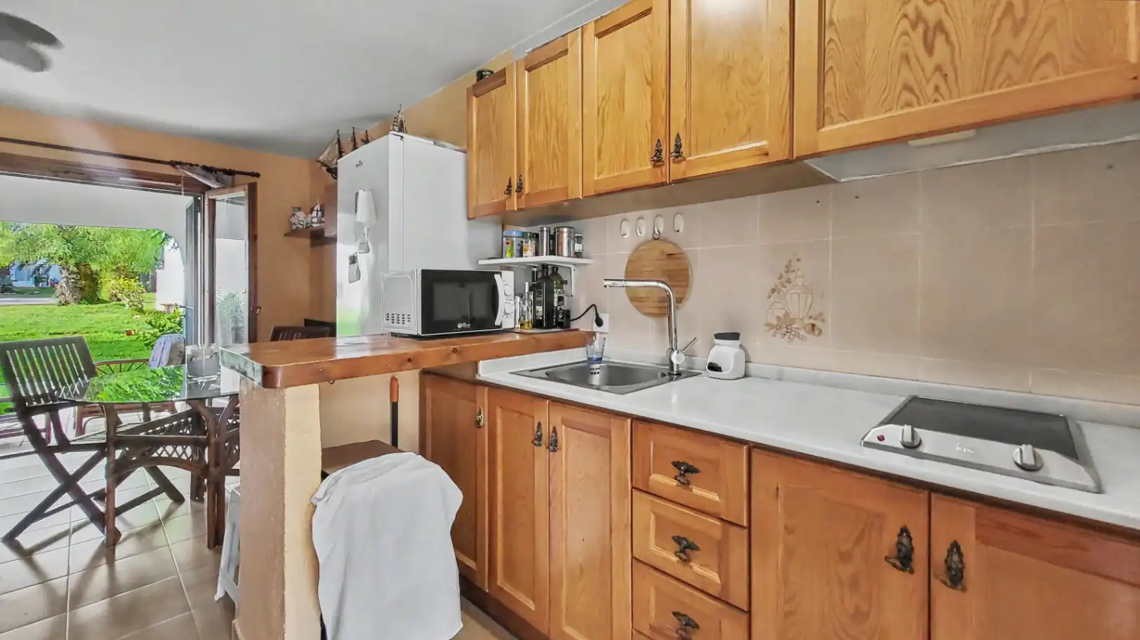 Kitchen of Apartments for sale in Dénia  with Air Conditioner, Heating and Private garden