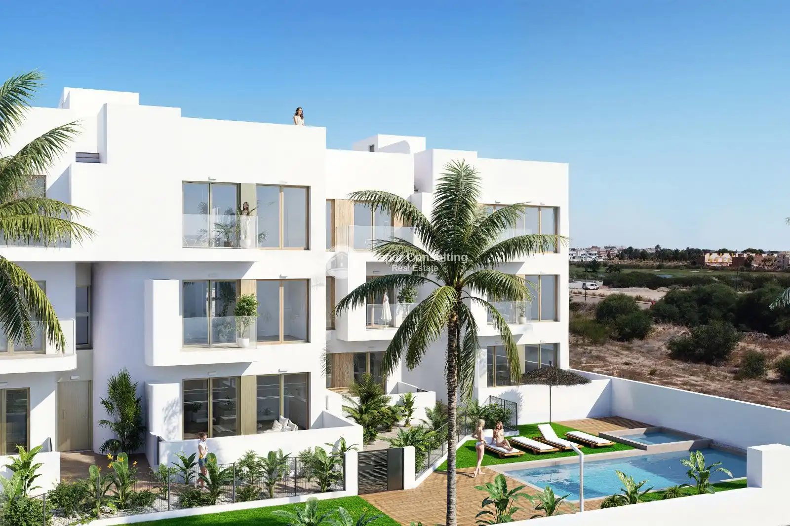 Mini appartamento con piscina in vendita a Las Lomas de Rame - Bahía Bella, imagen 3