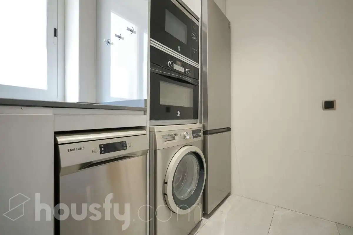 Kitchen of Duplexes for sale in Madrid  with Air Conditioner, Heating and Storage room