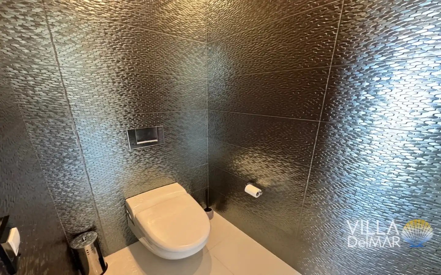 Badezimmer von Haus oder Chalet zum Verkauf in Calpe / Calp mit Klimaanlage, Heizung und Privatgarten