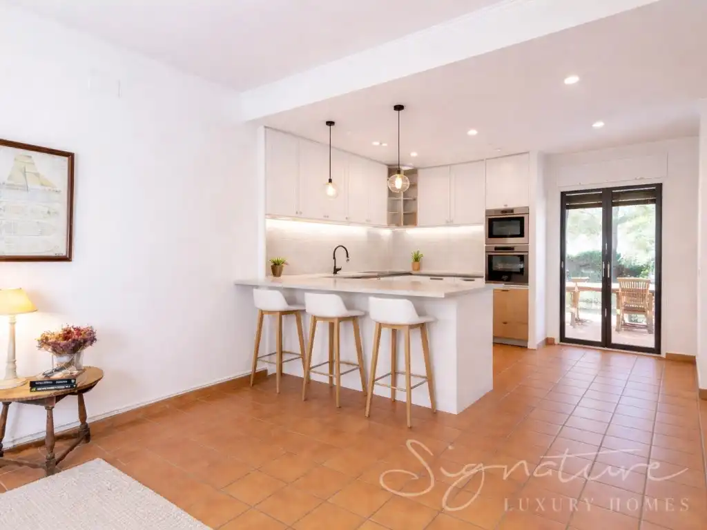 Kitchen of Houses for sale in Sant Cugat del Vallès