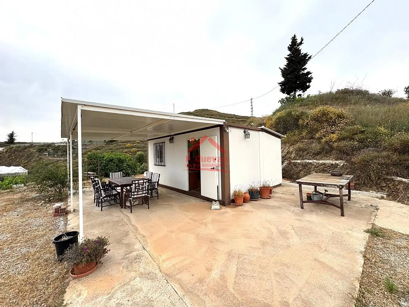 Terrassa de Finca rústica en venda en Algarrobo amb Aire condicionat i Calefacció