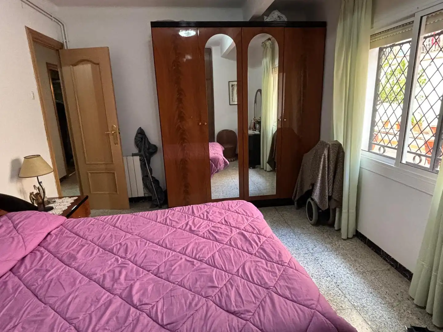 Schlafzimmer von Wohnung zum Verkauf in Badalona mit Heizung und Terrasse