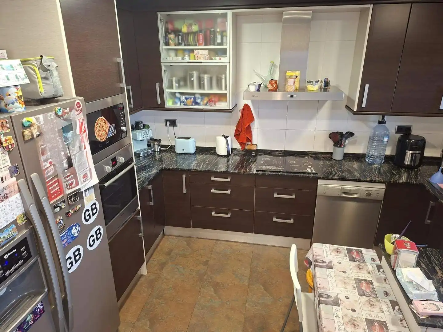 Cocina de Casa o chalet en venta en Vallirana con Aire acondicionado, Jardín privado y Balcón