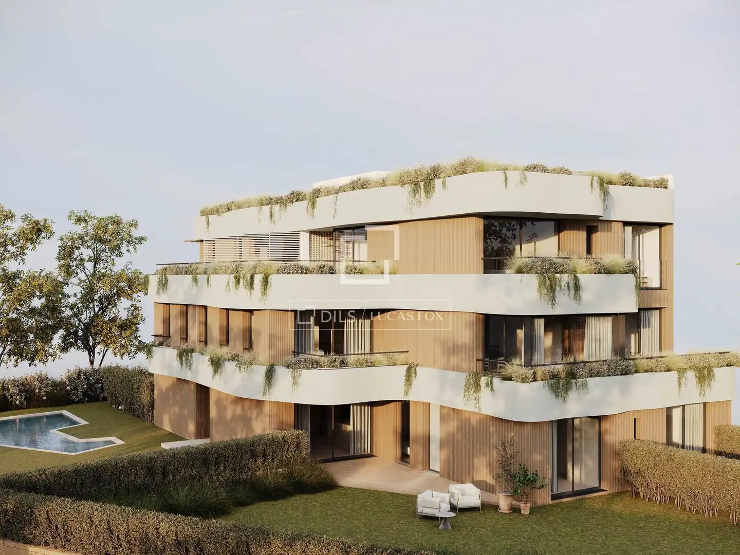 Exterior view of Flat for sale in Palamós  with Air Conditioner, Heating and Private garden