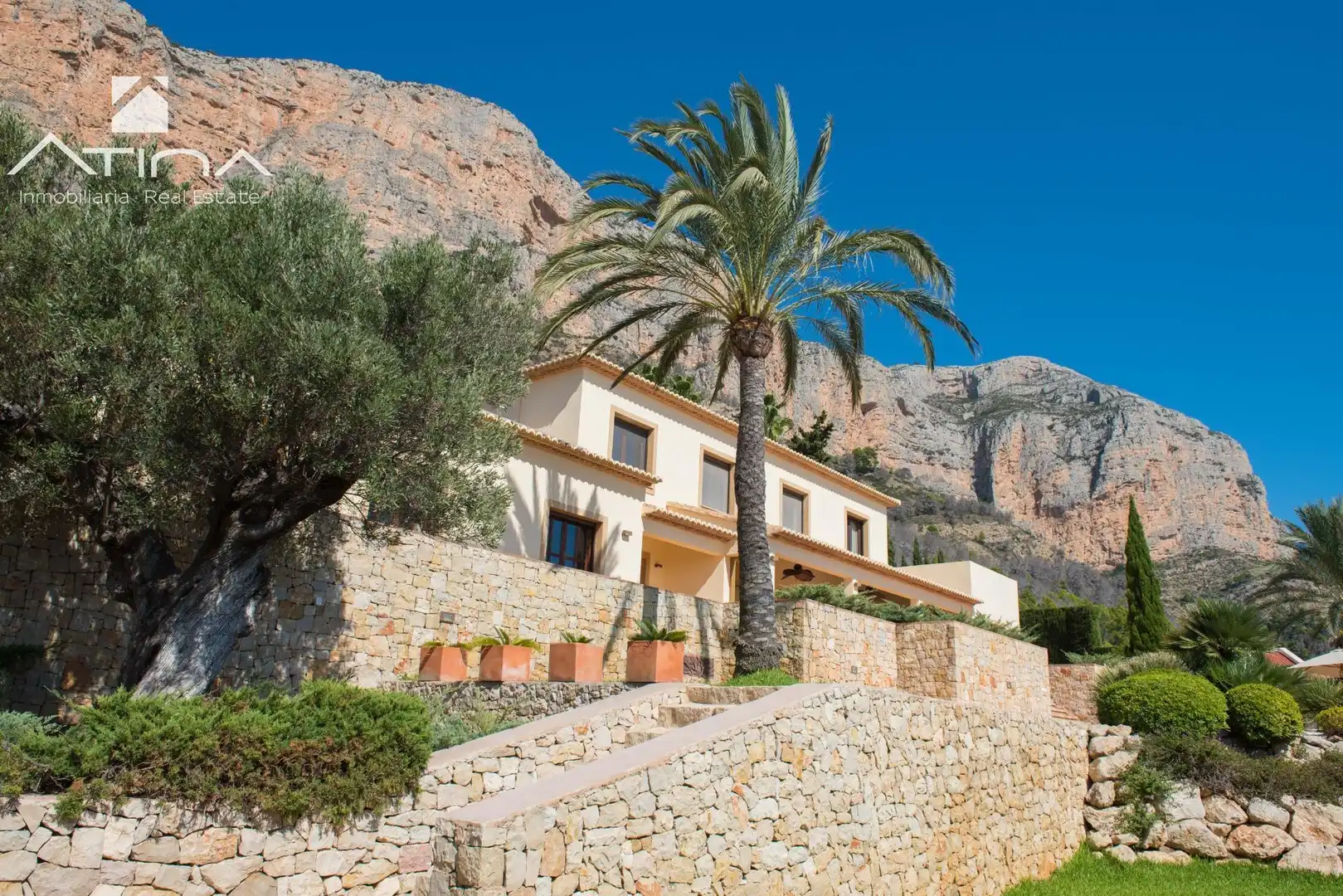 Vista exterior de Casa o chalet en venta en Jávea / Xàbia con Aire acondicionado, Jardín privado y Terraza