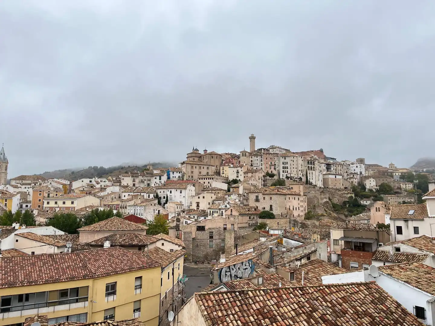 Vista exterior de Casa o xalet en venda en Cuenca amb Calefacció