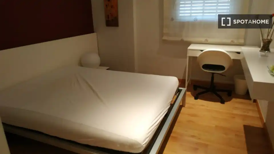 Bedroom of Flat for rent in Sant Cugat del Vallès  with Air Conditioner, Heating and Furnished