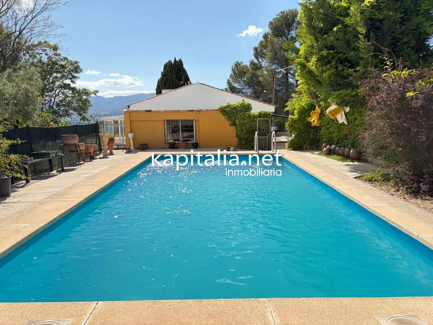 Garden of Houses for sale in Millena  with Heating, Terrace and Swimming Pool