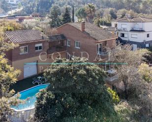 Exterior view of House or chalet for sale in Cervelló  with Storage room, Swimming Pool and Balcony