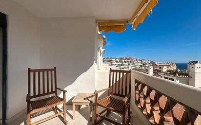 Terrace of Flat for sale in Benalmádena  with Air Conditioner, Terrace and Community pool