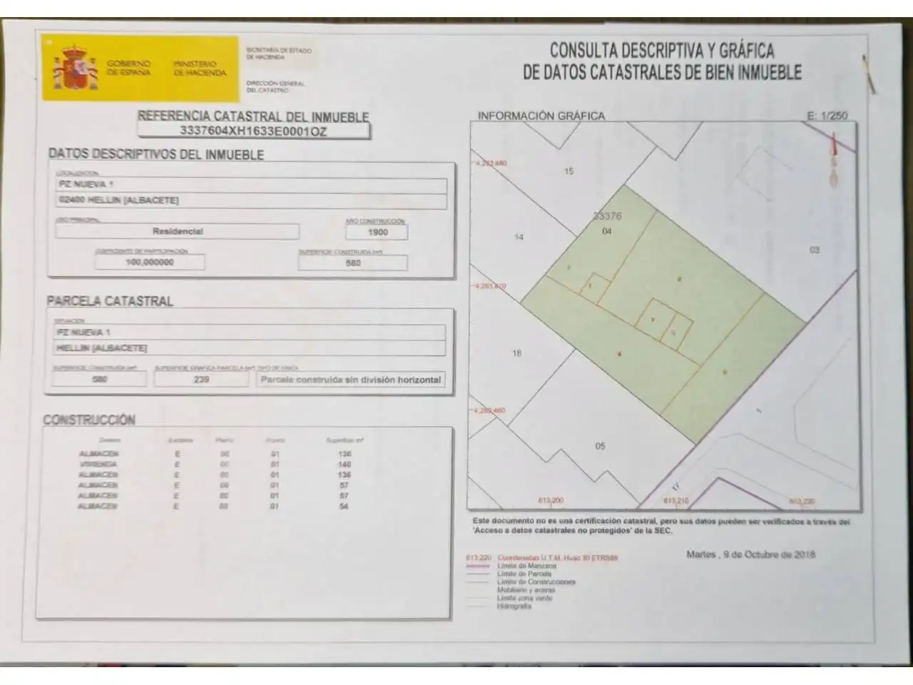 Terrenos y solares en venta en Calle PLAZA NUEVA, imagen 5