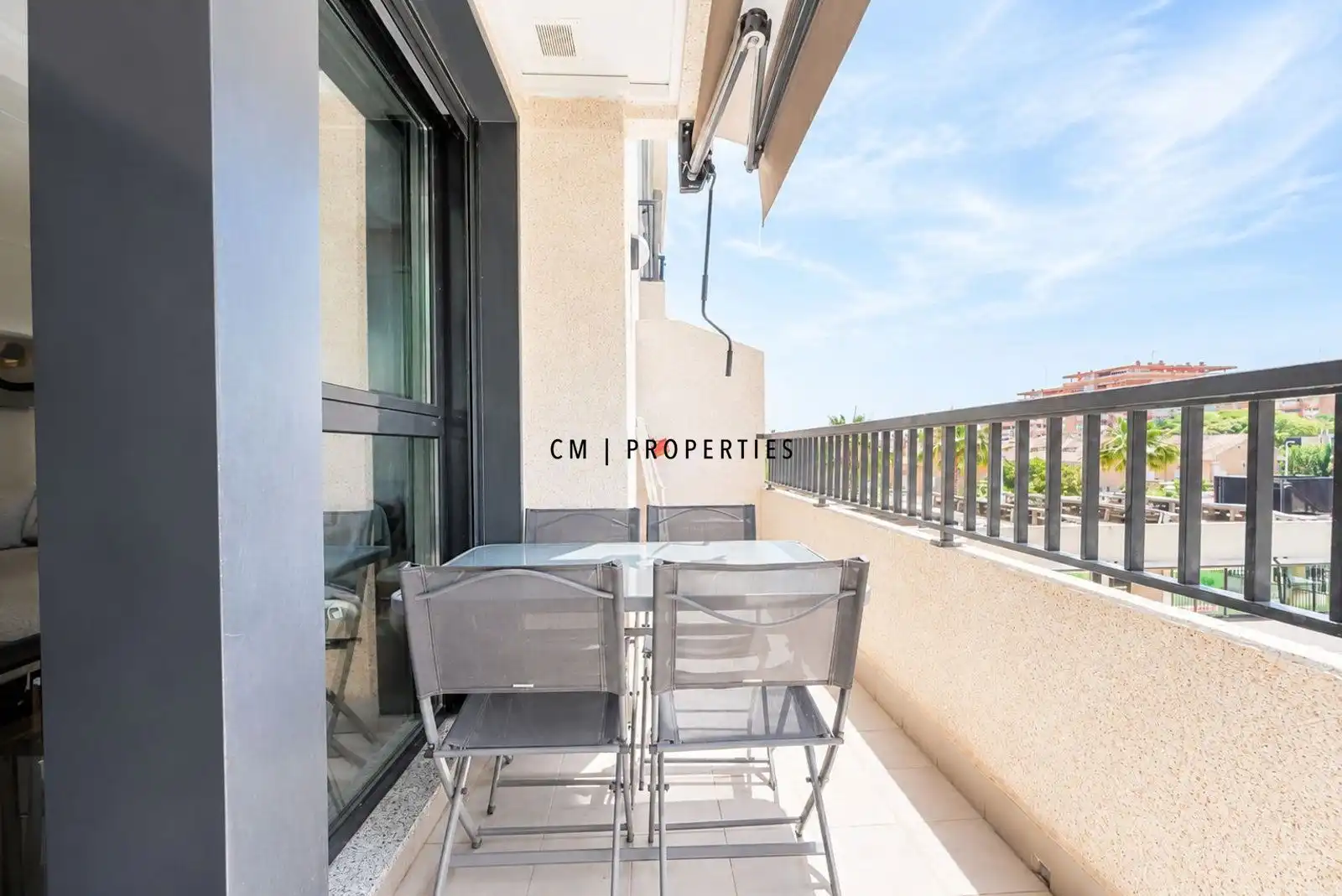 Terrasse von Wohnung zur Miete in Alboraya mit Klimaanlage, Heizung und Terrasse