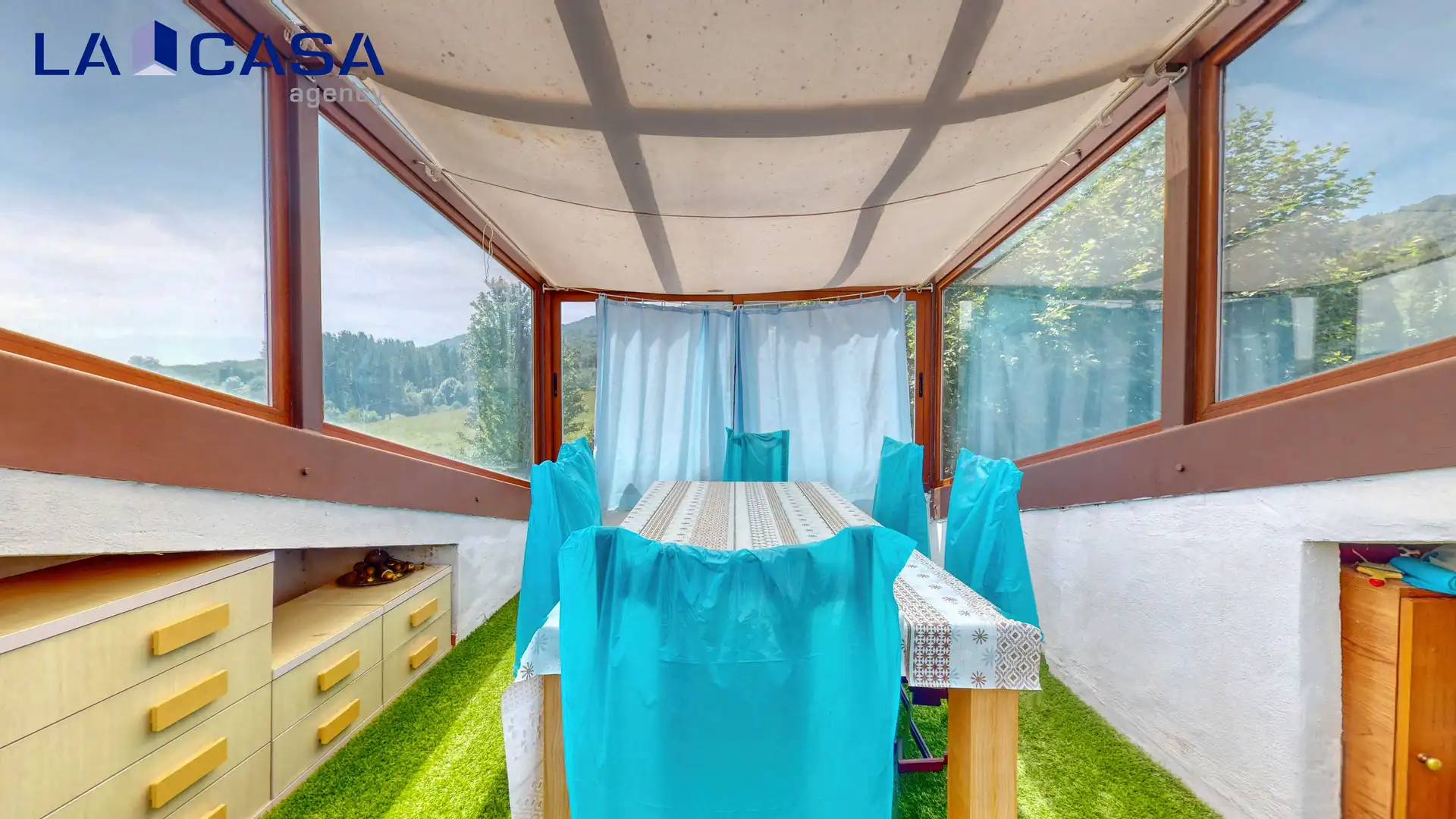 Terraza de Casa o chalet en venta en Urkabustaiz