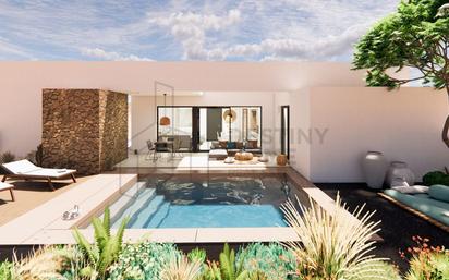 Garten von Haus oder Chalet zum verkauf in La Oliva mit Terrasse und Schwimmbad