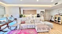 Living room of Flat for sale in Montgat  with Air Conditioner, Terrace and Swimming Pool