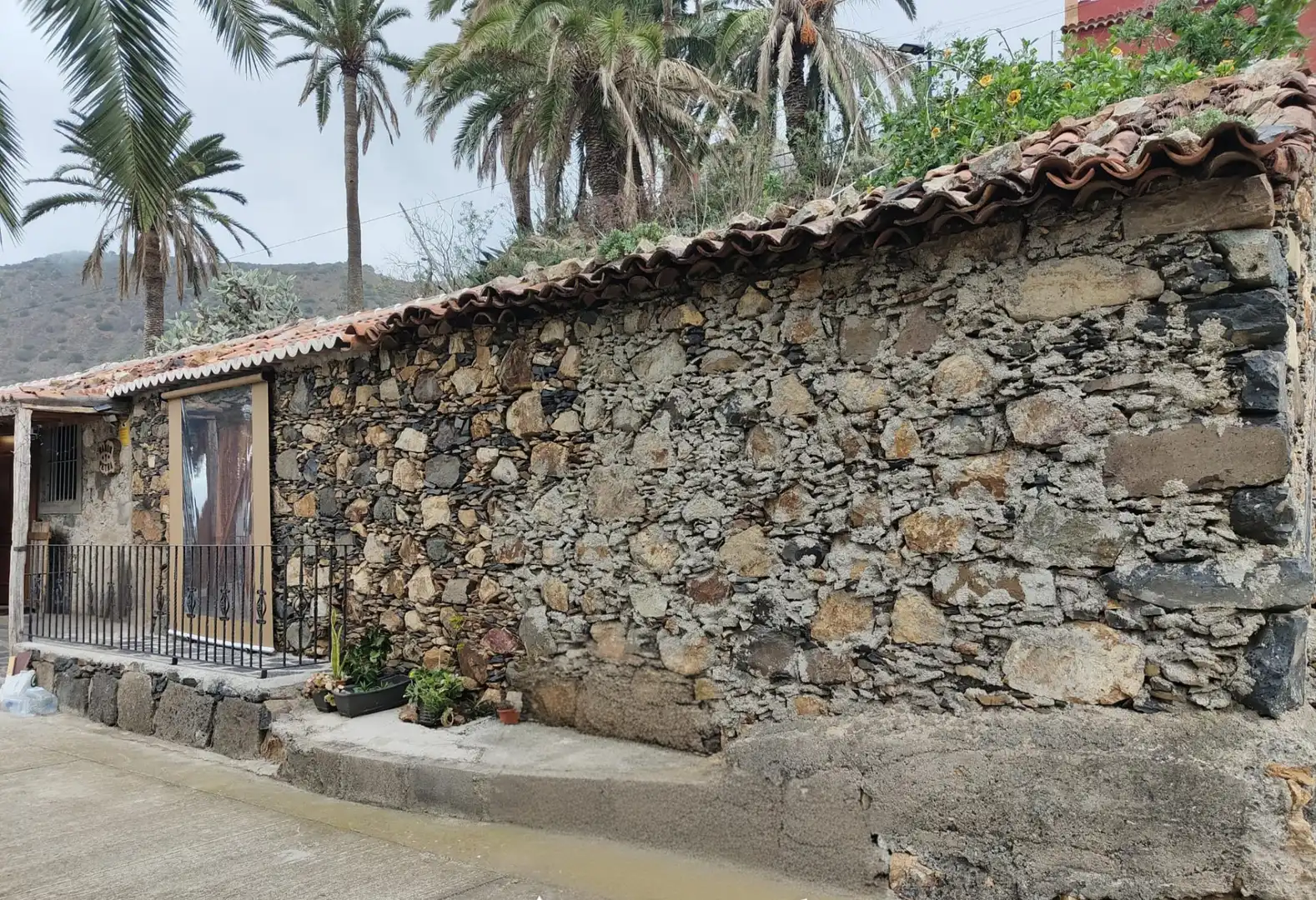 Außenansicht von Country house zur Miete in Vallehermoso mit Klimaanlage, Möbliert und Waschmaschine