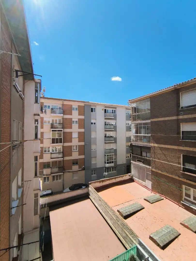 Exterior view of Flat for sale in Palencia  with Air Conditioner, Heating and Parquet flooring