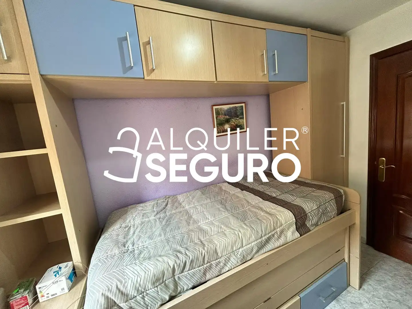 Bedroom of Flat for rent in Puente de Vallecas