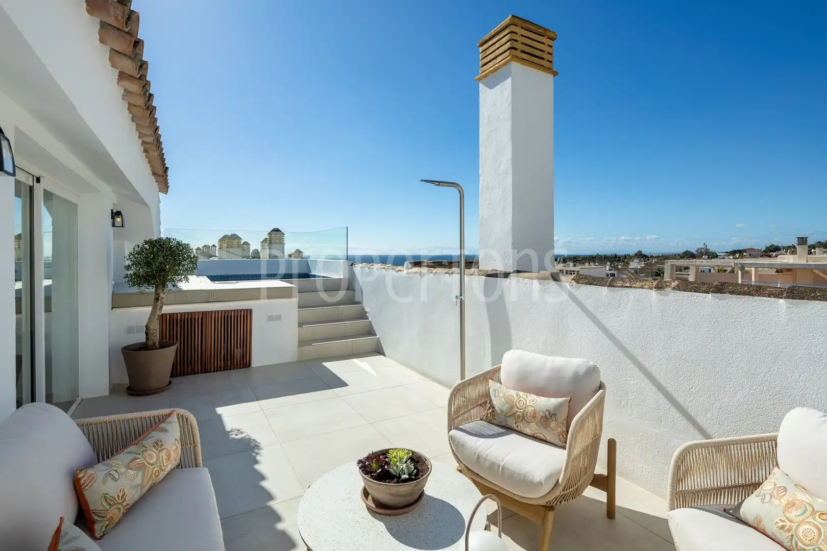 Terrace of Flat for sale in Marbella