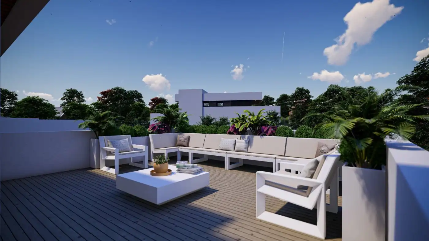 Terraza de Casa o chalet en venta en Suances con Calefacción, Jardín privado y Terraza