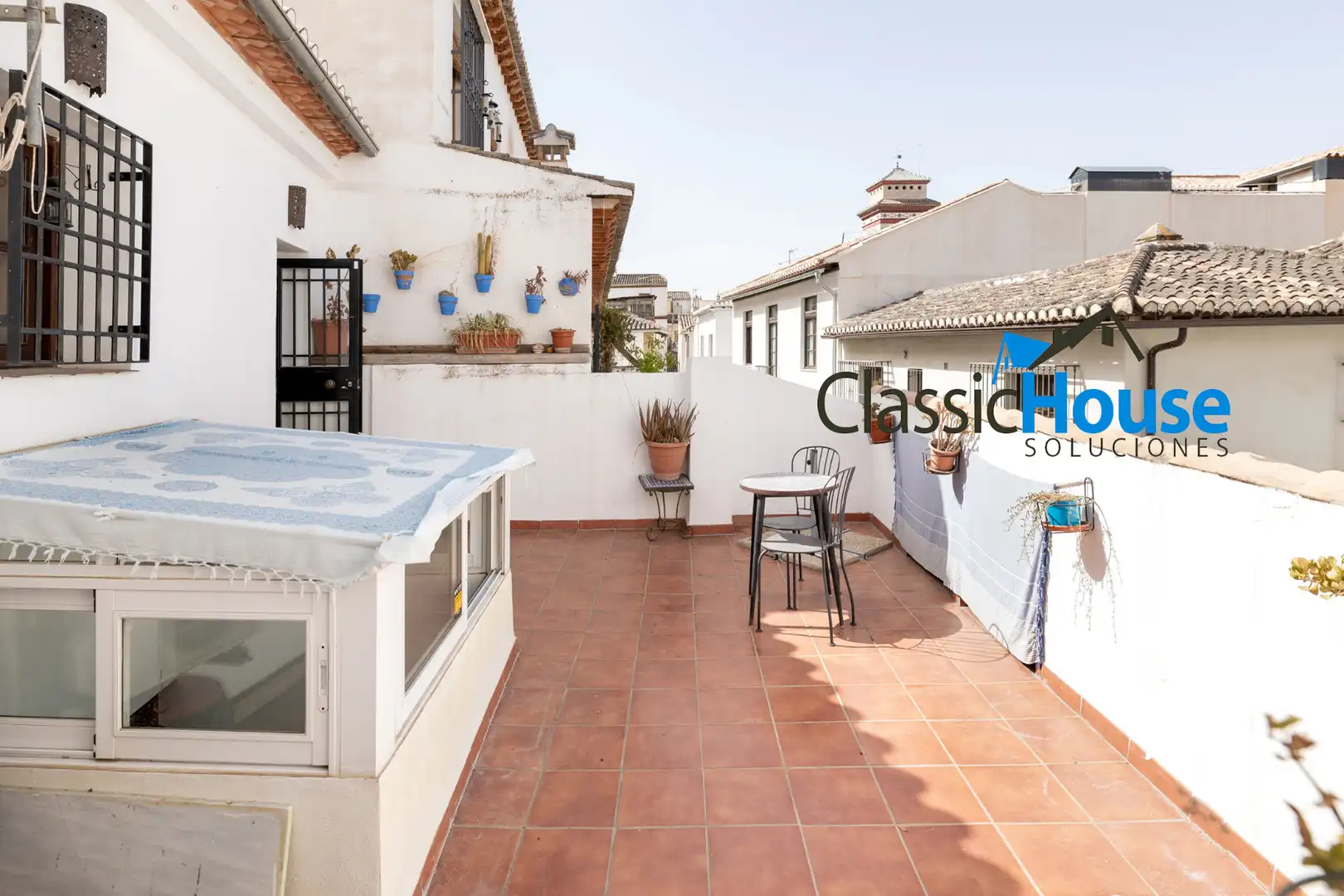 Terraza de Casa adosada en venta en Granada con Terraza, Amueblado y Horno