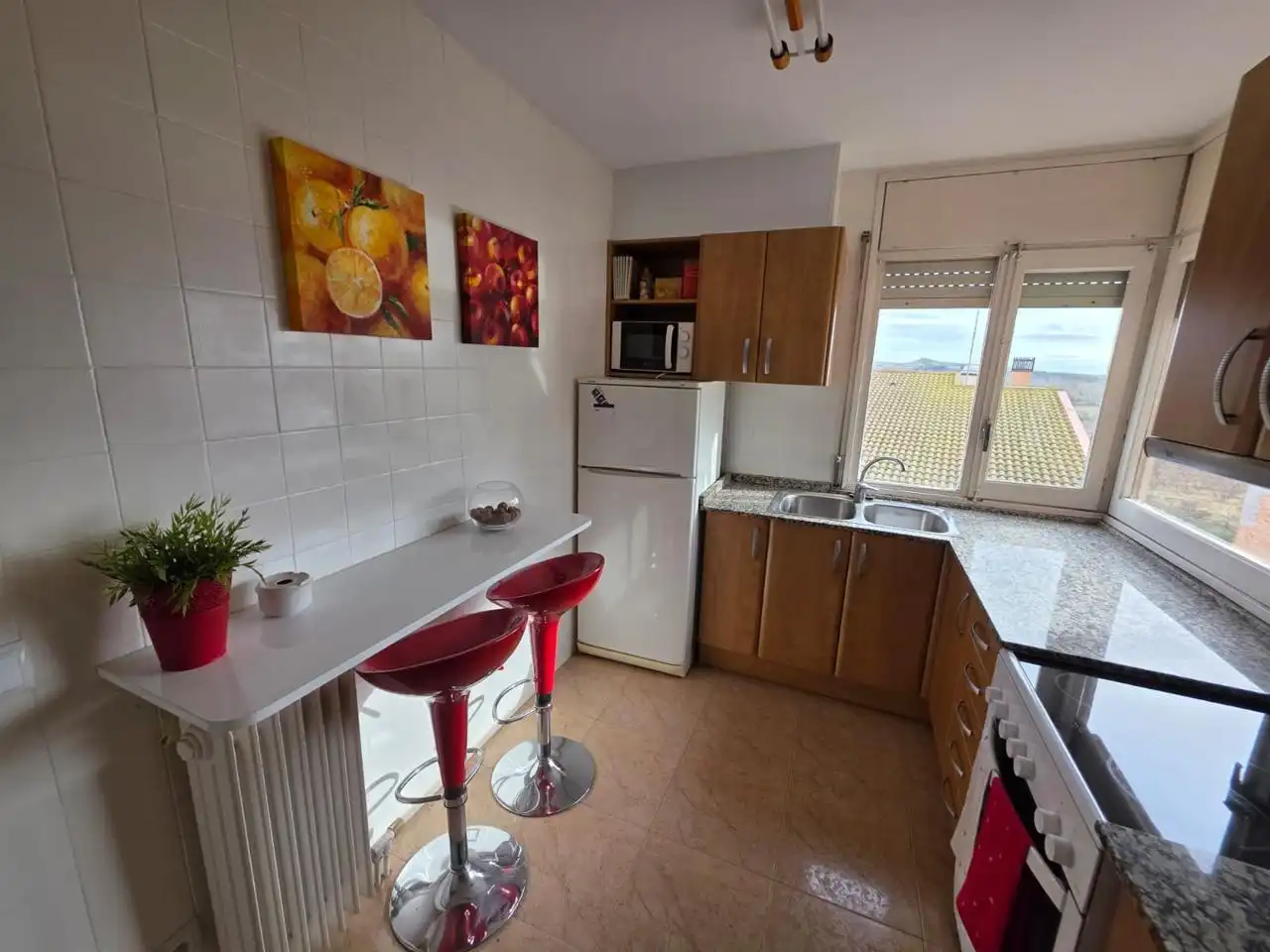 Kitchen of Flat for sale in Alfarràs  with Terrace and Furnished