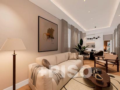 Living room of Flat for sale in  Madrid Capital  with Heating