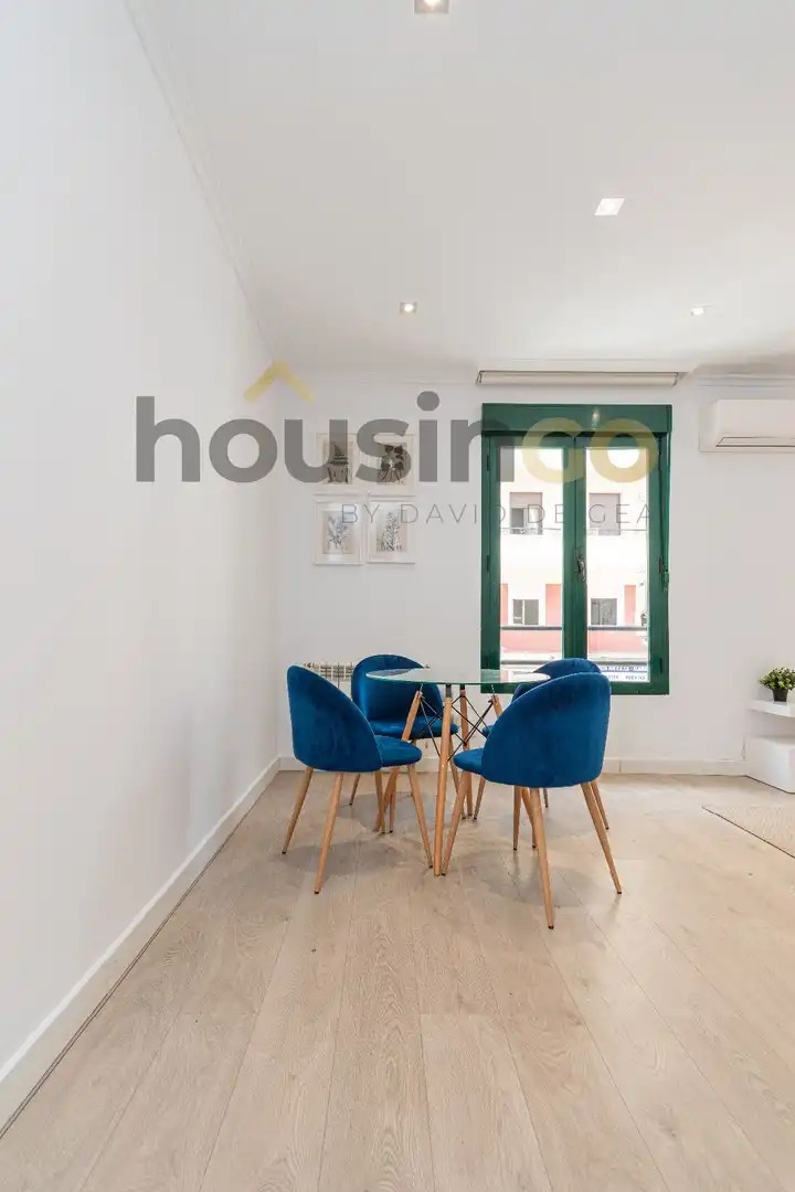Esszimmer von Wohnung zur Miete in Madrid mit Klimaanlage, Heizung und Möbliert