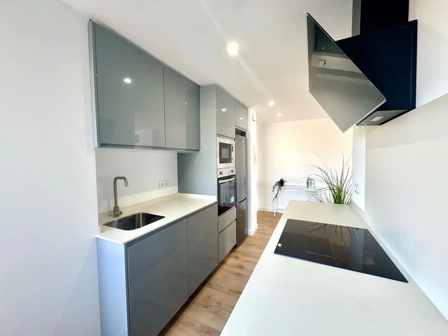 Kitchen of Flat for sale in Málaga  with Heating and Furnished