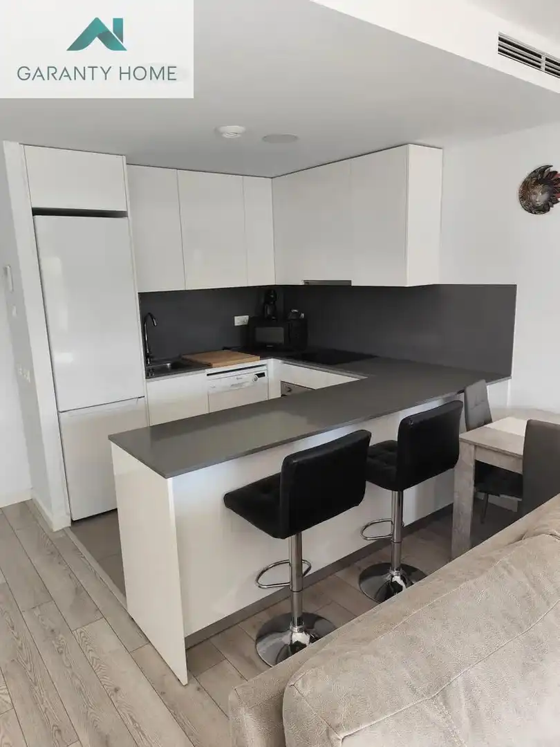 Cocina de Piso de alquiler en Vélez-Málaga con Aire acondicionado, Jardín privado y Terraza