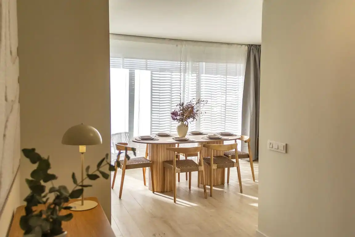 Comedor de Apartamento en venta en Jávea / Xàbia con Aire acondicionado, Terraza y Trastero