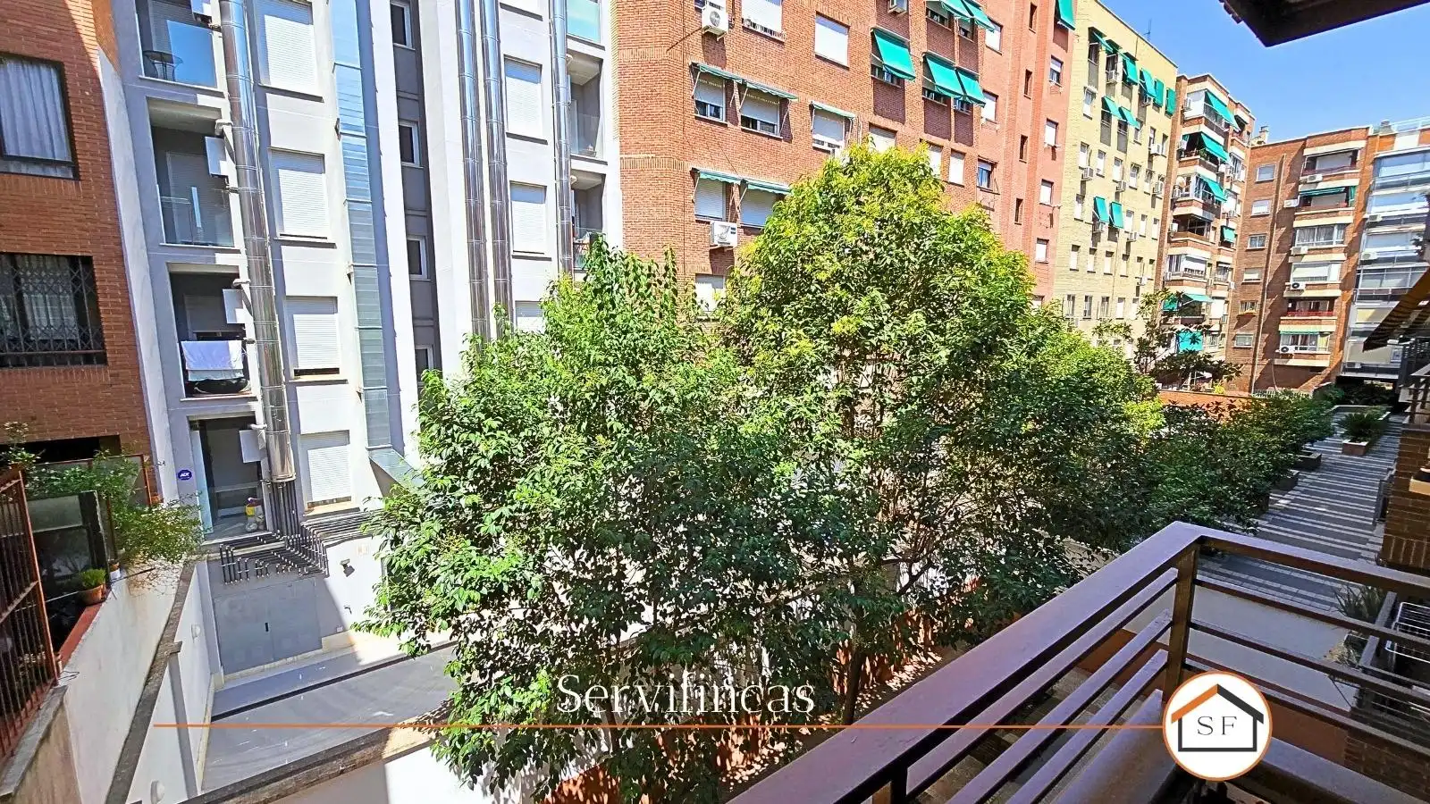 Terrasse von Wohnung zum Verkauf in Madrid mit Klimaanlage, Heizung und Parkett